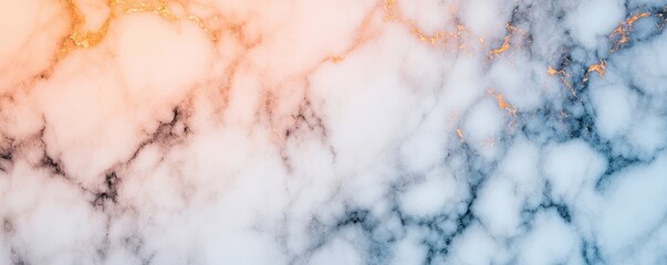 Elegant Marble Texture with Subtle Veins and Warm Color Gradients