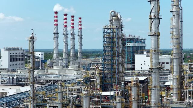 Sinopec Petrochemical Plant Hunan - Industrial Chemical Manufacturing Facility