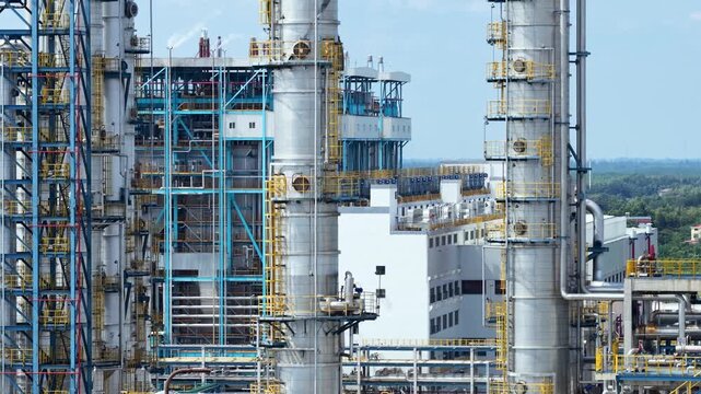 Hunan Petrochemical Plant Caprolactam Production Facility Sinopec Industrial Complex