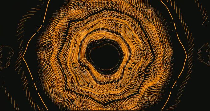 Tunnel video vj loop screensaver creates a mesmerizing and seamless visual experience in dynamic colors and patterns for relaxation