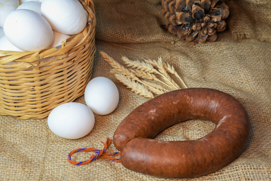 Kangal sucuk  - Sausage ( Turkish Sucuk ) Turkish sausage kangal sucuk. 