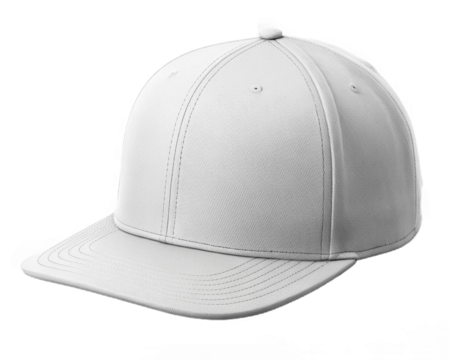 white baseball cap