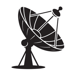 Satellite dish antenna for communication and broadcasting