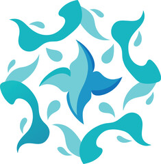 Maximalist volcanic realm pattern with glowing rocks