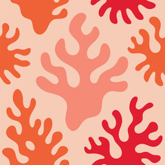 Surreal crystal flower field pattern with transparent petals