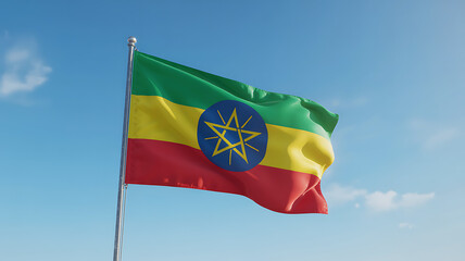 Flag of ethiopia