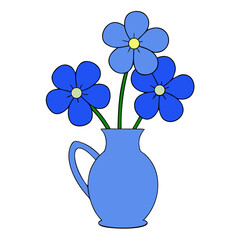 flowers in vase