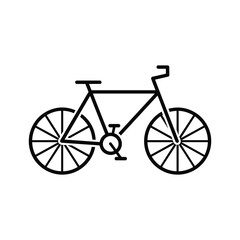 Black line icon representing foot static electricity discharge or grounding concept isolated on