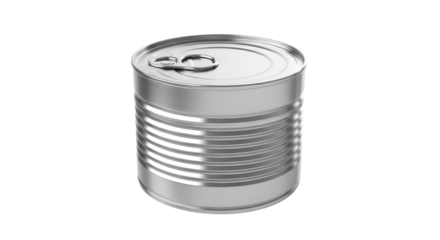 Silver Tin Can with Pull Tab 145337ffcfdbcbfbe354b66d6f5f1370dr