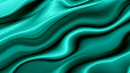 Abstract Teal Swirls And Waves Texture background turquoise