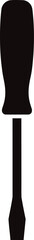 Illustration of screwdriver, a tool for tightening or loosening screws