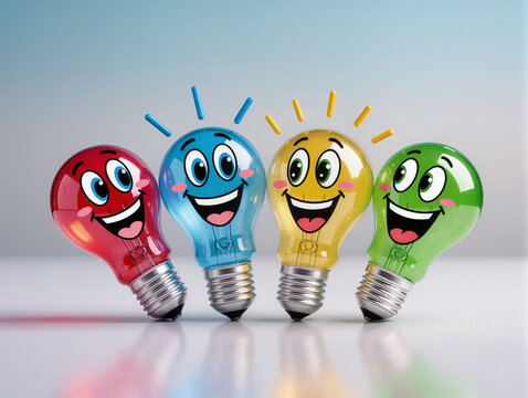 light bulb idea concept