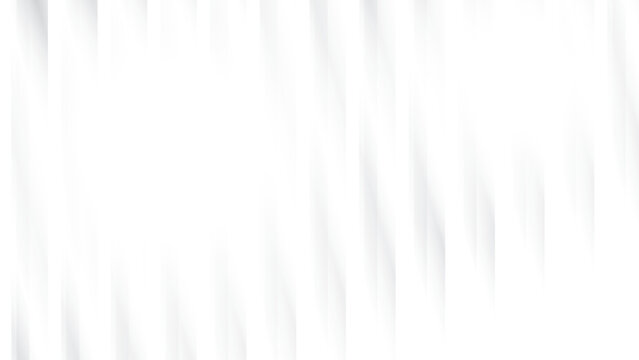 Abstract white and gray color background, modern technology background with glowing light and straight lines pattern. Vector illustration.