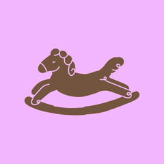 rocking horse, toy, children, nursery, wooden, vintage, classic, kids, pastel, playful, horse, decoration, whimsical, carved, handcraft, childhood, furniture, interior, kid’s room, collectible, retro,