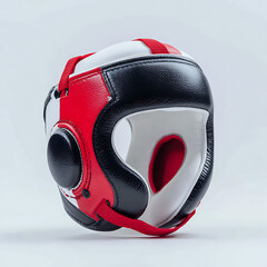 Protective boxing headgear provides safety during intense sparring sessions