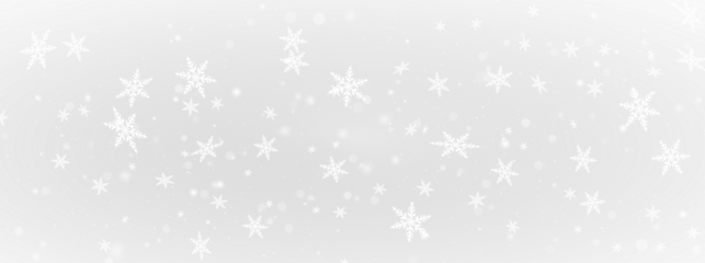 Holiday png snowfall background with star elements