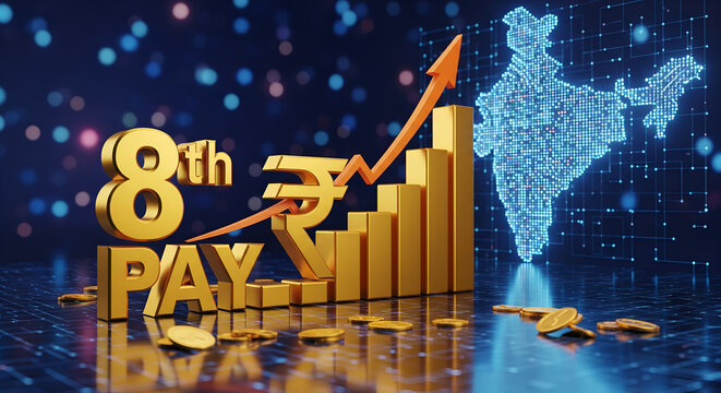 8th Pay Commission India, Coins & Salary Graph
