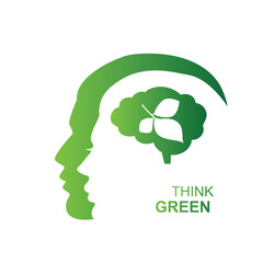 Think green concept