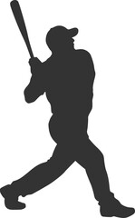 Creative design of baseball player