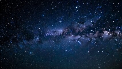 Fototapeta premium Spectacular Milky Way view at night sky full of bright stars