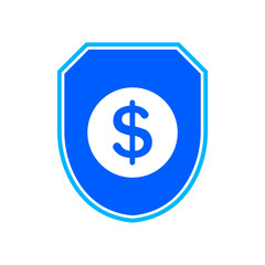 Icon a money security, isolated against a clean background.