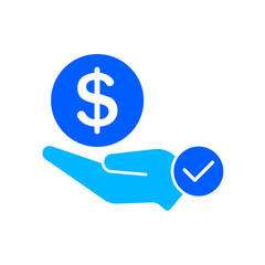 Icon a paid, isolated against a clean background.