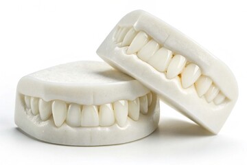 White plastic vampire fangs for halloween Nice