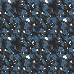 abstract solid modern textile vector design, arrangement with   flowers, all-over seamless pattern with illustration digital image printing factory