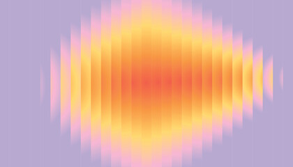 Vibrant Orange and Yellow Radiant Diamond-Shaped Gradient Background with Soft Glow and Colorful Abstract Light