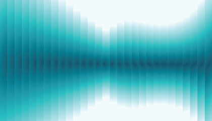 Teal Abstract Waveform Background with Smooth Gradient Lines and Soft Light Reflections