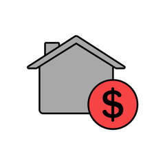 Icon a home benefit, isolated against a clean background.