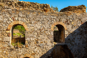 The ancient city of Syedra has located about 20 km. southeast of Alanya district of Antalya, on a mountainous area just west of the small coastal plain fed by the Sedre Stream. The city has developed 