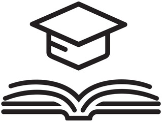 Creative accessible education vector icon symbolizing equal learning opportunities