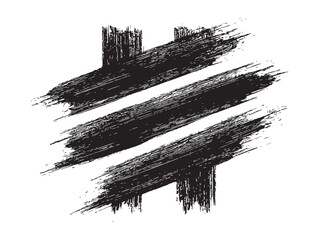 Dirty Art Hashtag Icon Hand Drawn Brush Stroke