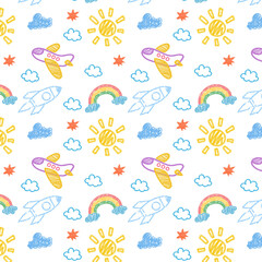 Seamless pattern background Kids Digital Design, Colorful Print Design. This design is suitable for scrapbooking, wallpaper, Vinyl stickers, stickers, Clothing printing, Printable decorations.	
