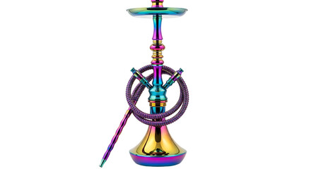 Rainbow Iridescent Shisha Pipe with Hose hookah water pipe