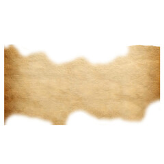 old paper on white background