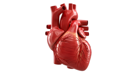 Anatomical model of a human heart anatomy medical