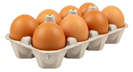 Carton of Brown Chicken Eggs Keywords: eggs, brown eggs, chicken eggs, carton, egg carton, dozen