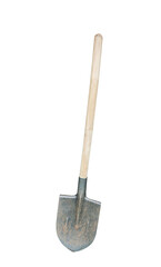 Bayonet shovel isolated on transparent background
