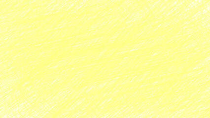 Abstract Hand Drawn Scribble Texture Background in Yellow