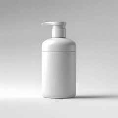 white plastic bottle