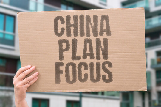 "China Plan Focus" Economic strategies guide national development over years. ECONOMY. PLAN. DEVELOPMENT. STRATEGIES. NATIONAL.