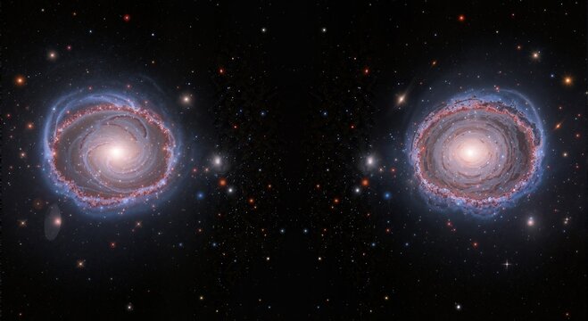 Cosmic Spiral Galaxies