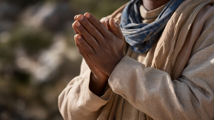 A close-up of weathered hands clapping in greeting expresses pure authenticity — the bond between those who have lived, grown, and changed but remain connected. cinematic color correction, natural