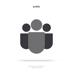 3d isolated vector elements. Minimal modern add friend, people, contact icon emblem symbol. 3d blue add friends icon. Mobile app icons. Device UI UX mockup.