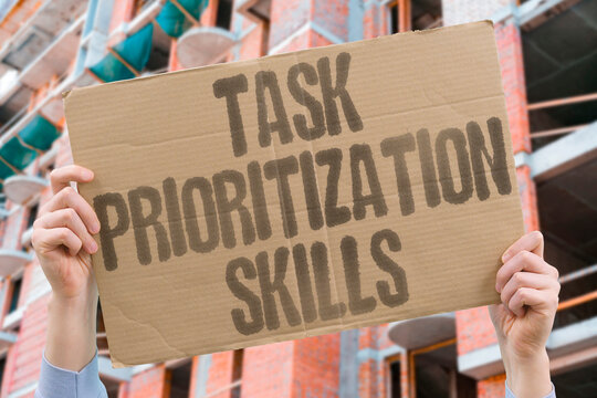 "Task Prioritization Skills" Organizing duties efficiently minimizes unnecessary overtime. TASKS. PRIORITIZATION. SKILLS. DUTIES. EFFICIENCY.