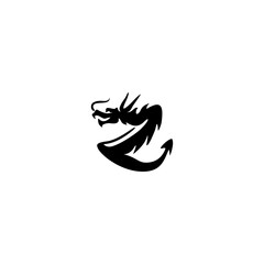 Dragon Shaped Letter Z Logo, ...
