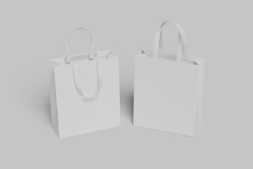 SHOP BAG MOCKUP