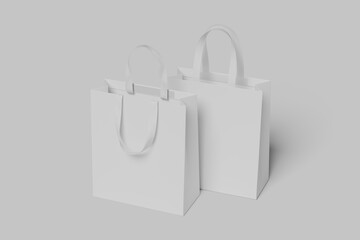 SHOP BAG MOCKUP